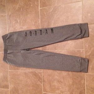 Jordan Dri-Fit Joggers, Dark Grey, Size Boys XL